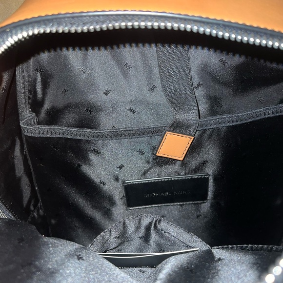 Michael Kors Cooper Crocodile Embossed Leather Backpack - Picture 4 of 7